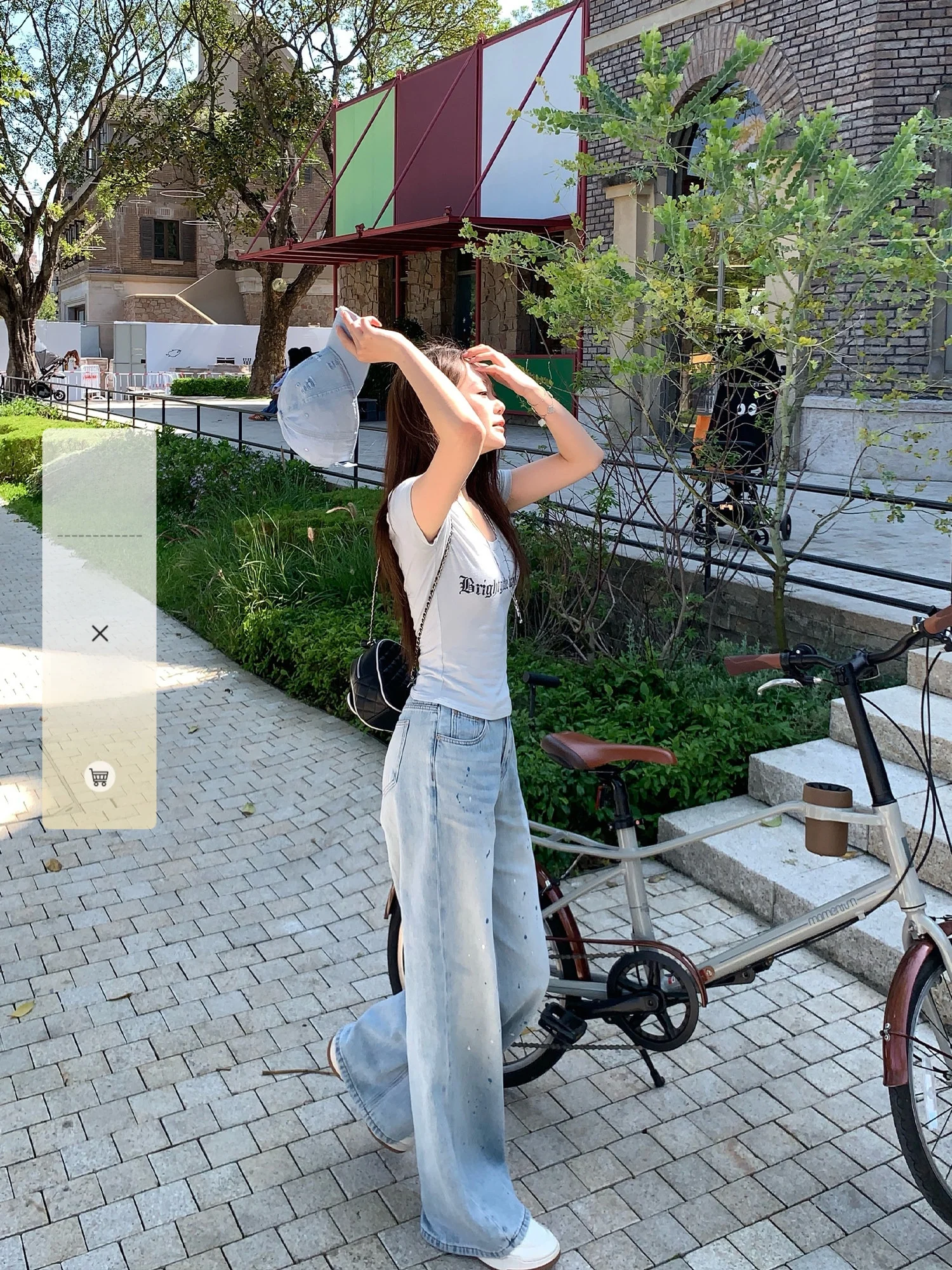 Loose Wide Leg Denim Jeans Women's Spring Summer New Style Casual Printed Casual Cotton Blend Blue Jeans Loose Fit Ladies
Loose Wide Leg Denim Jeans Women's Spring Summer New Style Casual Printed Casual Cotton Blend Blue Jeans Loose Fit Ladies