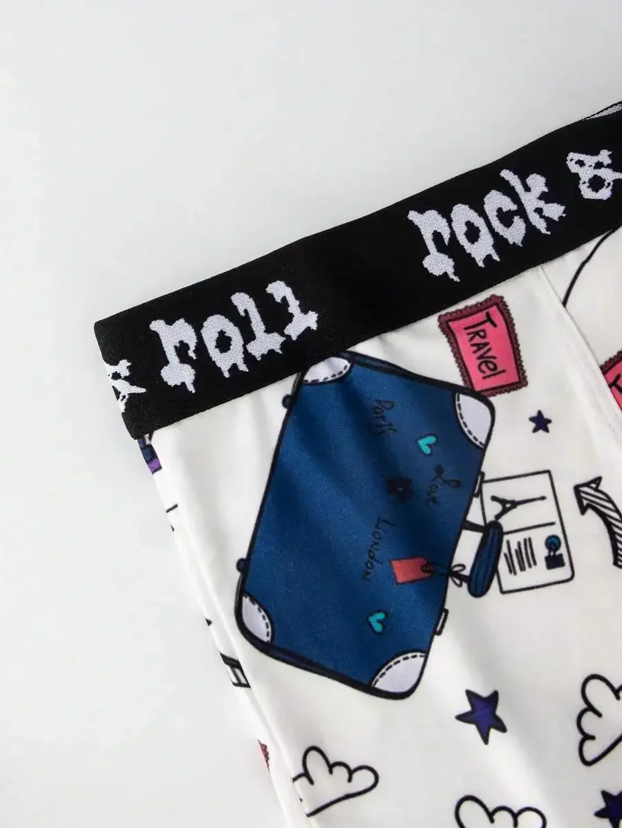 Men Digital Printed Boxer Briefs 5pcs Set Travel Theme
Men Digital Printed Boxer Briefs 5pcs Set Travel Theme