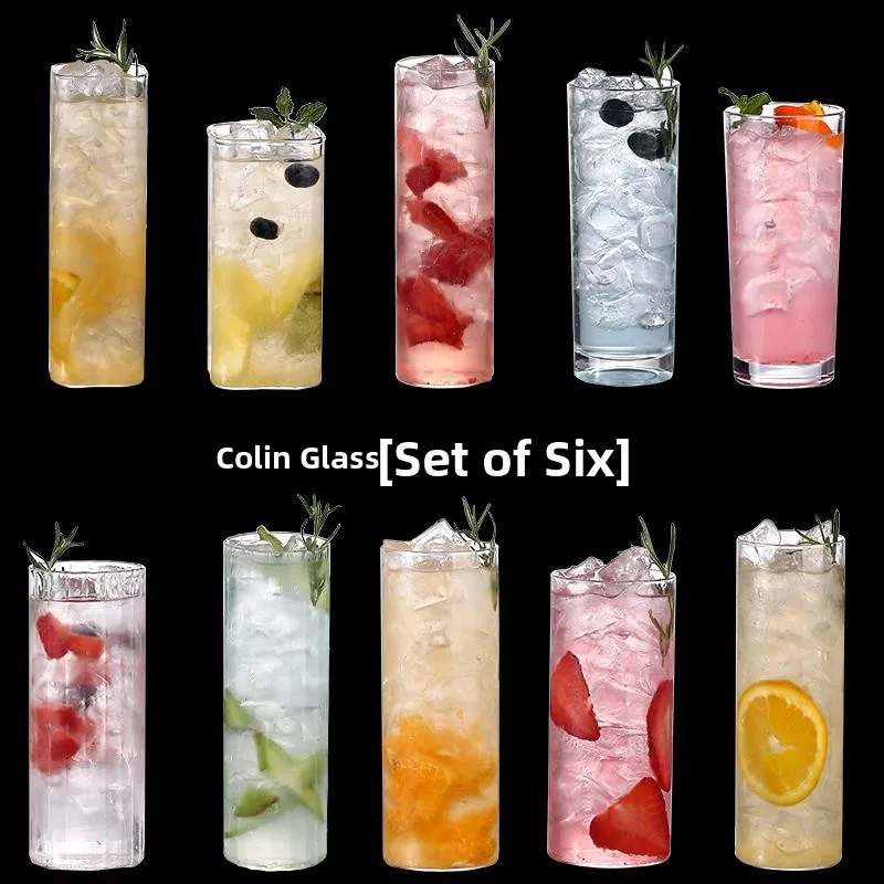 Lightweight Simple Glass Cocktail Cup Long Drink Cup Collins Cup Thin Stemware Barware Straight Tube Water Cup Oral Cup
Lightweight Simple Glass Cocktail Cup Long Drink Cup Collins Cup Thin Stemware Barware Straight Tube Water Cup Oral Cup