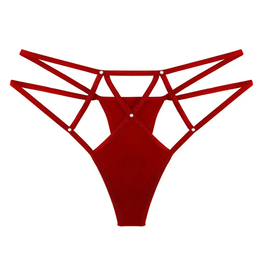 Soft Elastic Sexy Hollow Out Thongs Underpants Crystal Sexy G Strings Low-Waist Briefs Cotton Crotch Ice Silk Panties Women
Soft Elastic Sexy Hollow Out Thongs Underpants Crystal Sexy G Strings Low-Waist Briefs Cotton Crotch Ice Silk Panties Women