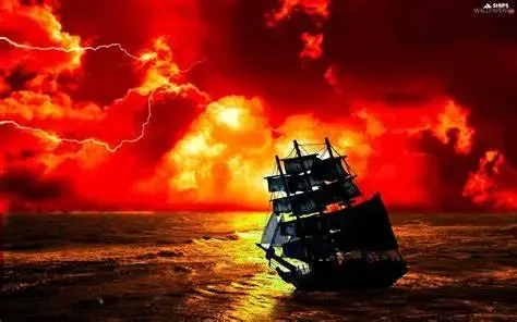 SAILING SHIP In a Storm ,Art Picture Print Silk Poster, Home Wall Decor
SAILING SHIP In a Storm ,Art Picture Print Silk Poster, Home Wall Decor