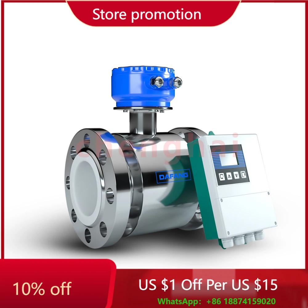 Remote Reading 2 Inch Stainless Steel Dn100 Electromagnetic 8inch 50mm Digital Water Flow Meter with Rs485
Remote Reading 2 Inch Stainless Steel Dn100 Electromagnetic 8inch 50mm Digital Water Flow Meter with Rs485