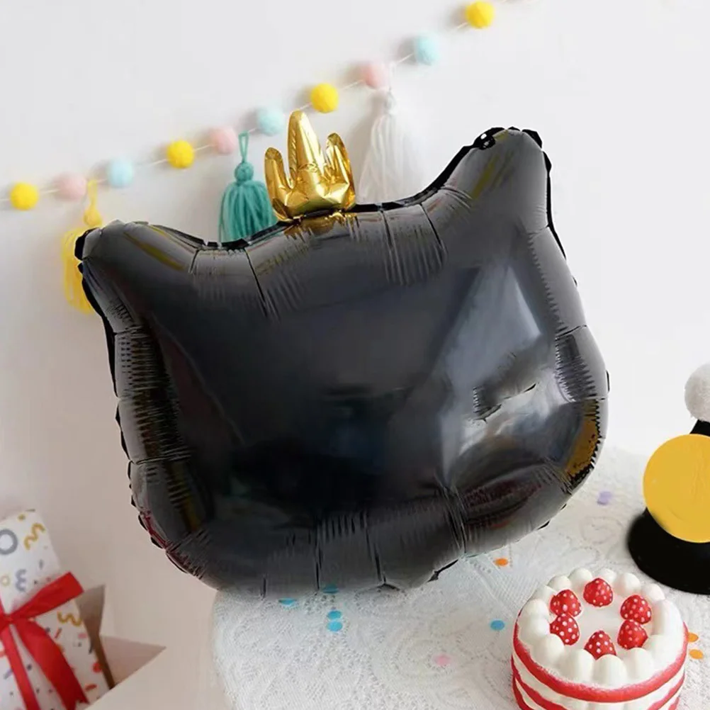3Pcs Crown Kitten Balloons Sturdy Foil Material Resistant Leak Burst Hangs Wall Window Doorway Home Party Decoration Cartoon Cat
3Pcs Crown Kitten Balloons Sturdy Foil Material Resistant Leak Burst Hangs Wall Window Doorway Home Party Decoration Cartoon Cat