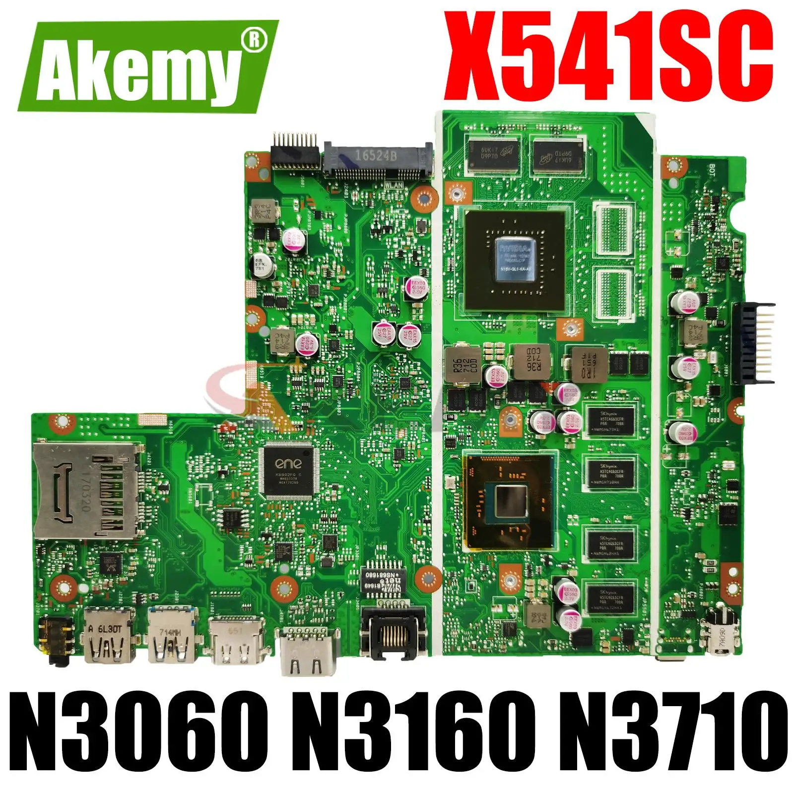 X541SC Laptop motherboard for ASUS X541S D541SC Notebook Mainboard GT810M N3060 N3160 N3710 CPU 4GB RAM GT810M
X541SC Laptop motherboard for ASUS X541S D541SC Notebook Mainboard GT810M N3060 N3160 N3710 CPU 4GB RAM GT810M