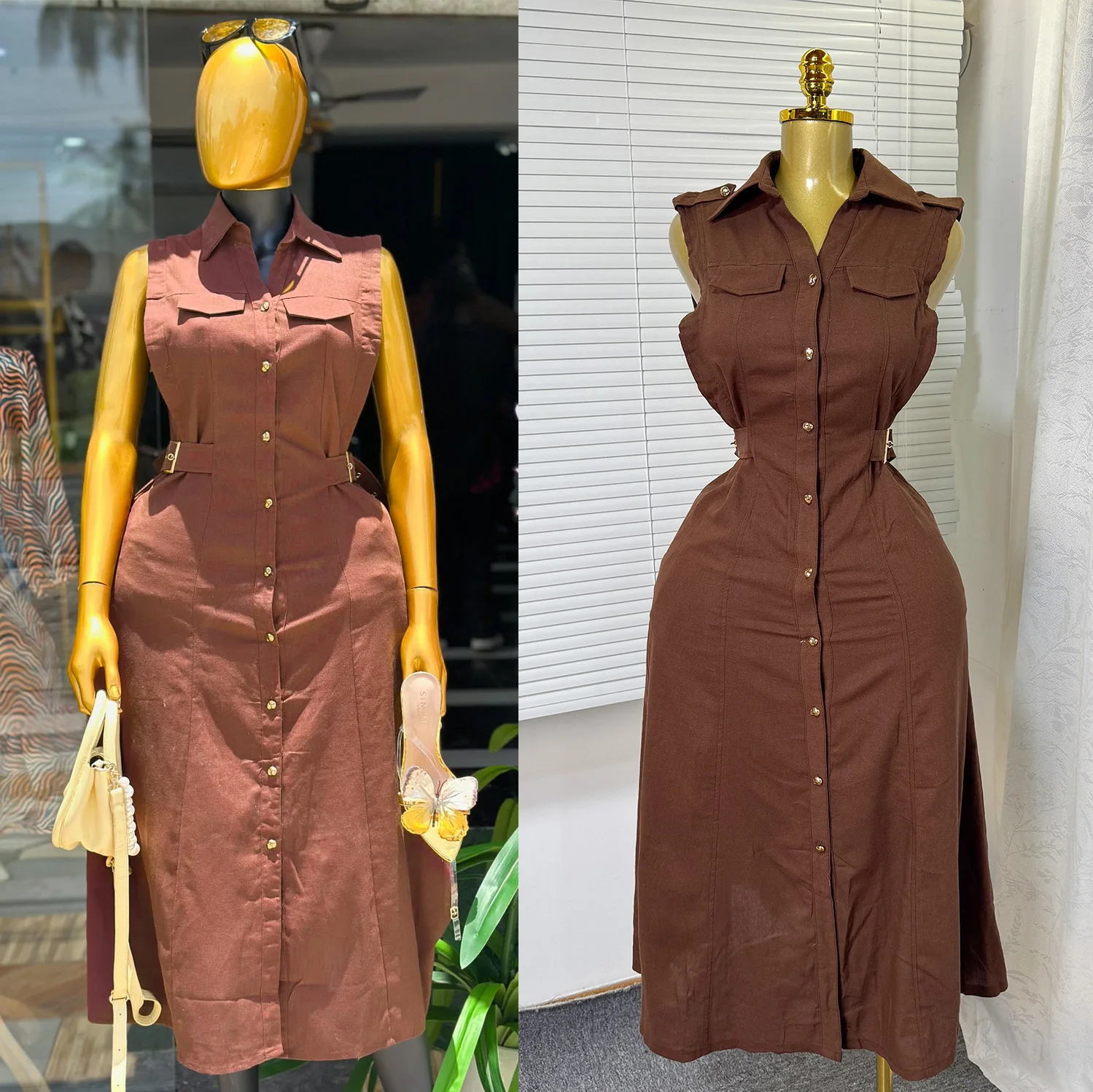 Long Dress Women Dresses Tight Waist Vestidos Y2k Streetwear Turn Down Collar Sleeveless Elegant Splice Party Night Work 2026
Long Dress Women Dresses Tight Waist Vestidos Y2k Streetwear Turn Down Collar Sleeveless Elegant Splice Party Night Work 2026