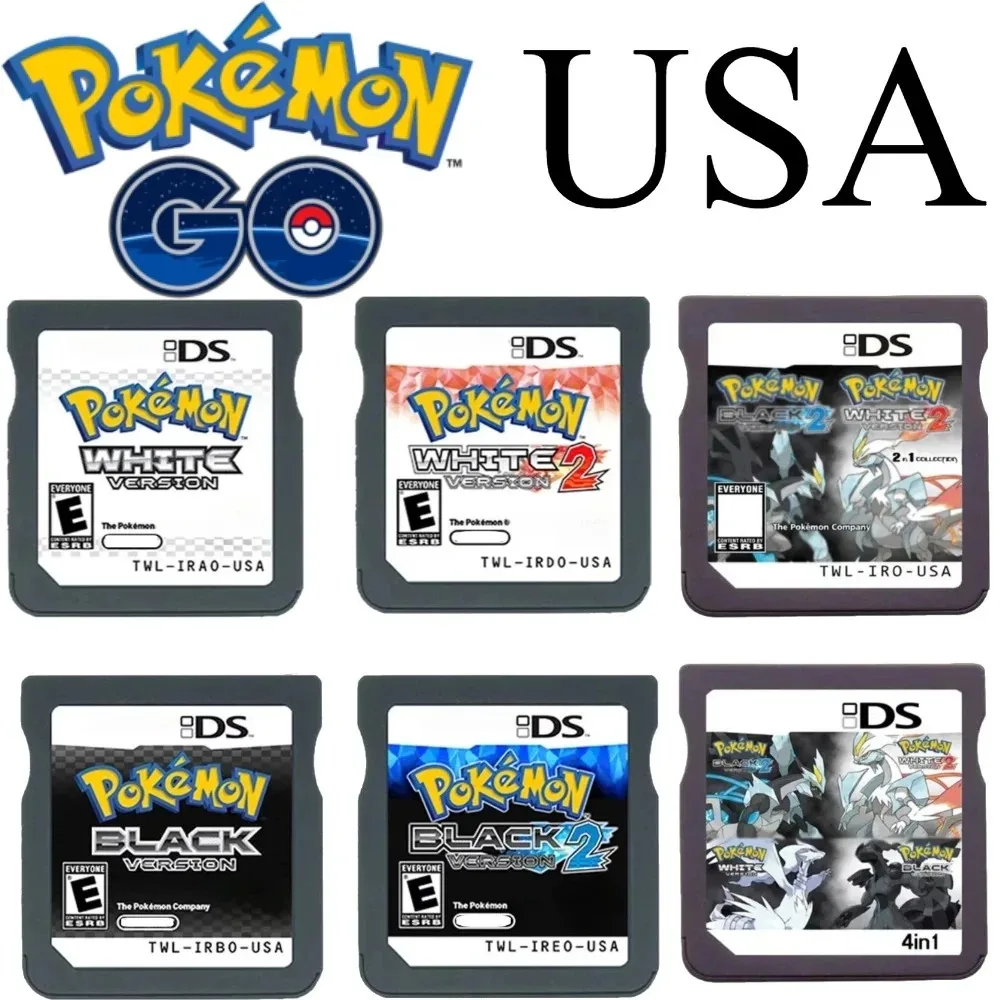 USA Pokémon Expedition Series NDS Game Cartridges Pokemon White 2 Black 2 Incredible Labyrinth English Game for NDS/2DS/3DS
USA Pokémon Expedition Series NDS Game Cartridges Pokemon White 2 Black 2 Incredible Labyrinth English Game for NDS/2DS/3DS