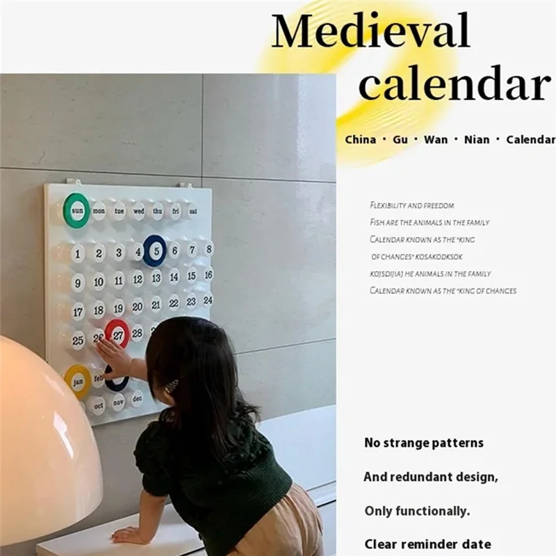 Personalized Calendar Board Vintage Wall Calendar Ring Ins Style Home Decoration A
Personalized Calendar Board Vintage Wall Calendar Ring Ins Style Home Decoration A