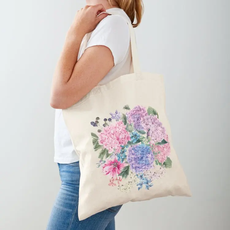 Summer watercolor vintage blooming hydrangea and garden flowers Tote Bag canvas shopping bag tote bag custom free delivery bags
Summer watercolor vintage blooming hydrangea and garden flowers Tote Bag canvas shopping bag tote bag custom free delivery bags