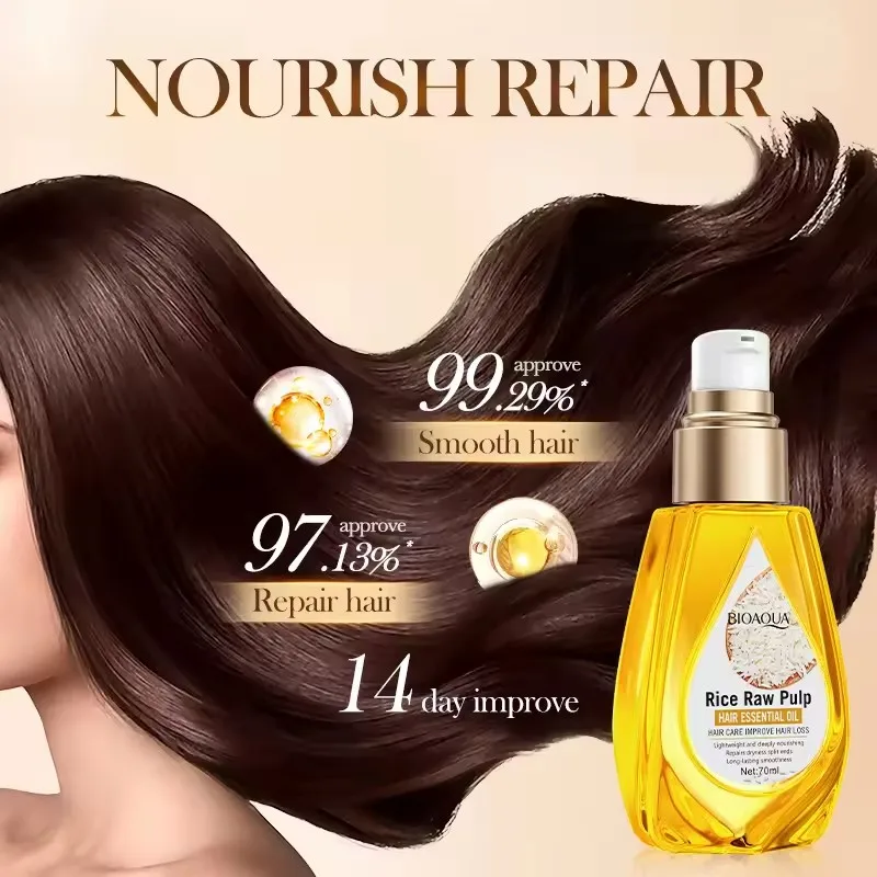 Bioaqua Rice Hair Care Essential Oil Hair Growth Oil For Men And Women Hair Growth Oil Hair Care Curly Hair
Bioaqua Rice Hair Care Essential Oil Hair Growth Oil For Men And Women Hair Growth Oil Hair Care Curly Hair