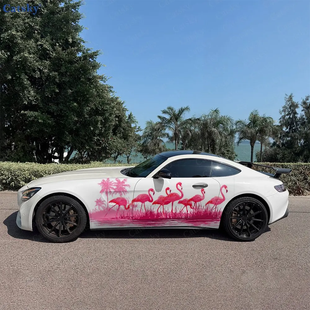 2pcs Pink Flamingo Sticker, Durable, Fade-resistant, Enhance The Beauty Of Your Vehicle Bold Art Design Car Vinyl Wrap
2pcs Pink Flamingo Sticker, Durable, Fade-resistant, Enhance The Beauty Of Your Vehicle Bold Art Design Car Vinyl Wrap