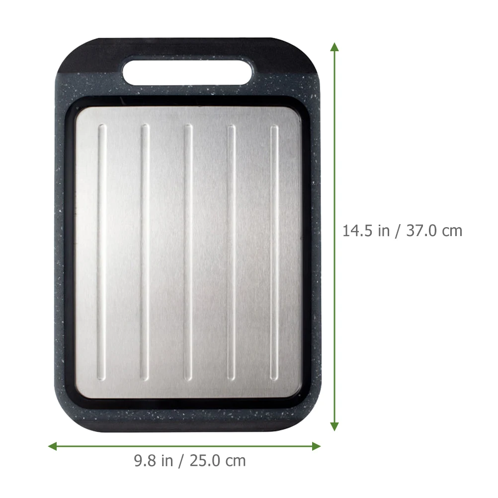 Premium Defrosting Cutting Board Double-Sided Meat Chopping Board Large Kitchen Tool Household Practical For Fish
Premium Defrosting Cutting Board Double-Sided Meat Chopping Board Large Kitchen Tool Household Practical For Fish