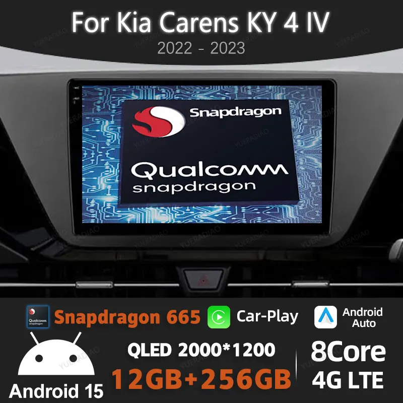 Android 15 Car Radio For Kia Carens KY 4 IV 2022 - 2023 QLED 2DIN Qualcomm 4G WIFI GPS NAVI Multimedia Video Player BT Head Unit
Android 15 Car Radio For Kia Carens KY 4 IV 2022 - 2023 QLED 2DIN Qualcomm 4G WIFI GPS NAVI Multimedia Video Player BT Head Unit