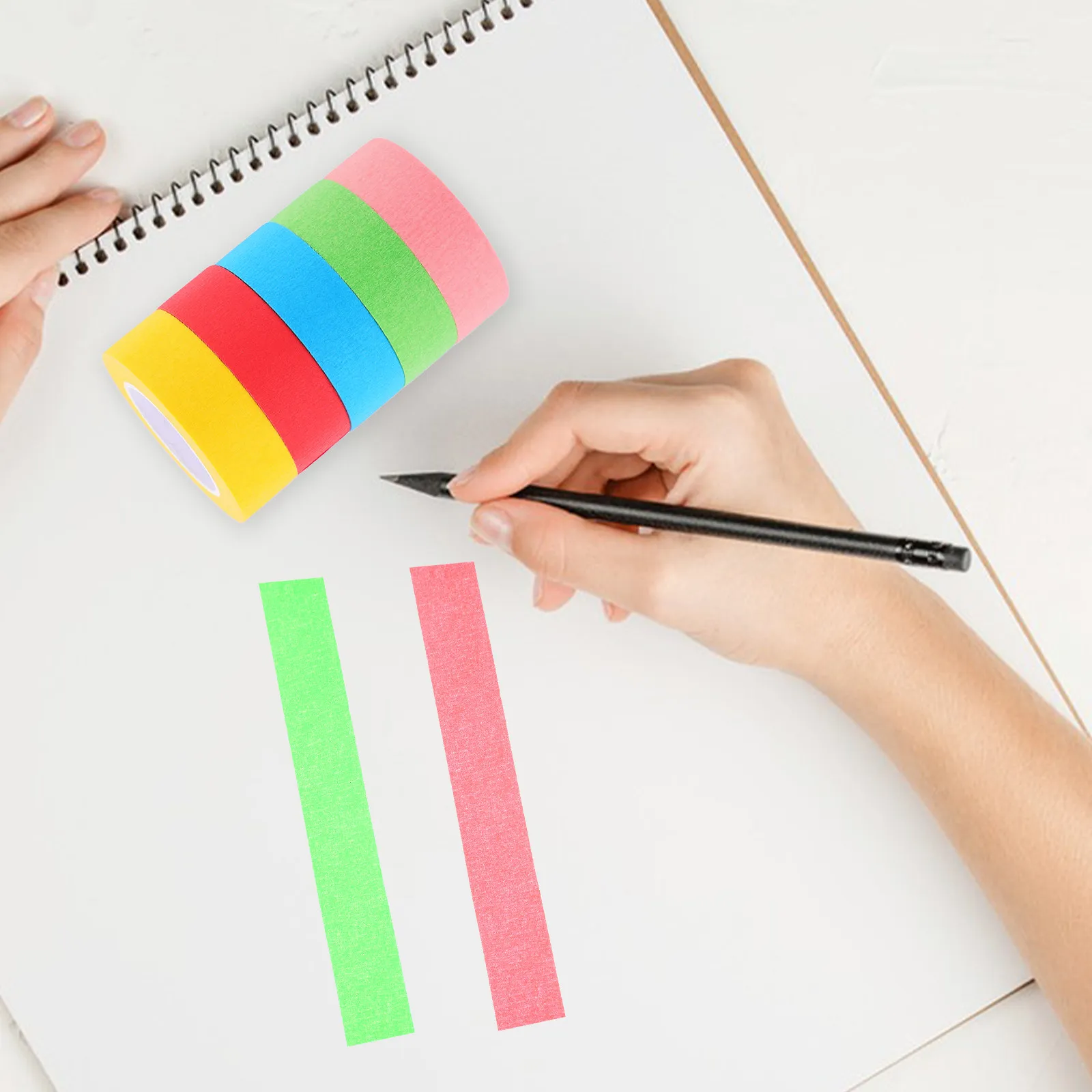 5 Rolls Colorful Masking Vibrant Washi Craft For Diy Projects Decorative Art Supplies Labeling Tapes Multi Tape
5 Rolls Colorful Masking Vibrant Washi Craft For Diy Projects Decorative Art Supplies Labeling Tapes Multi Tape