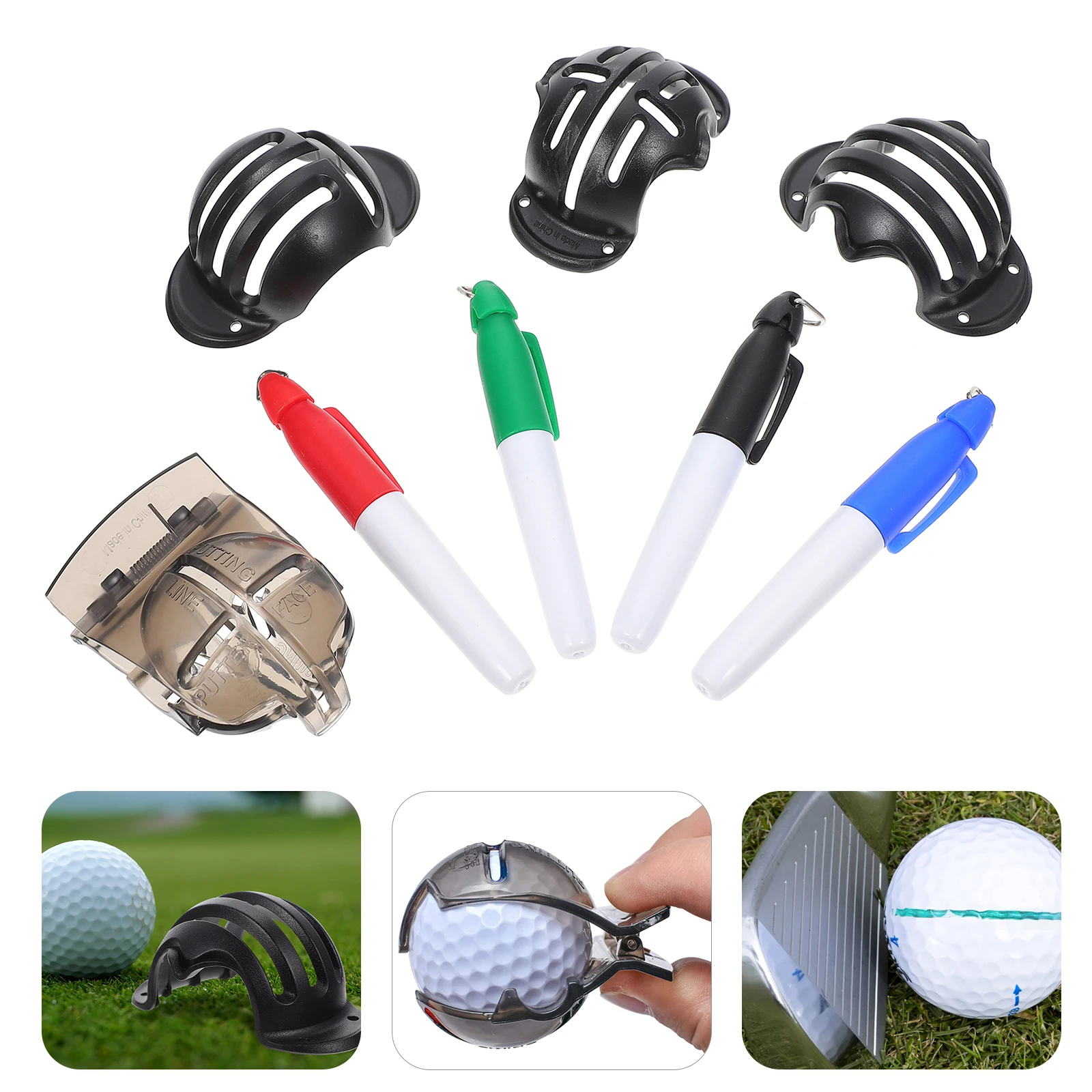 1 Set Ball Line Marker Tool Compact Lightweight Accessories Double Sided Design Golf Ball Scriber Golf Training Equipment For
1 Set Ball Line Marker Tool Compact Lightweight Accessories Double Sided Design Golf Ball Scriber Golf Training Equipment For