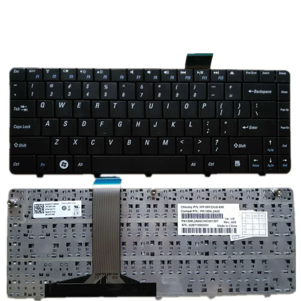 Клавиатура ноутбука для DELL Inspiron 11z 1120, США, соотношение стандартов, цвет, черный, V109002AK1
Клавиатура ноутбука для DELL Inspiron 11z 1120, США, соотношение стандартов, цвет, черный, V109002AK1