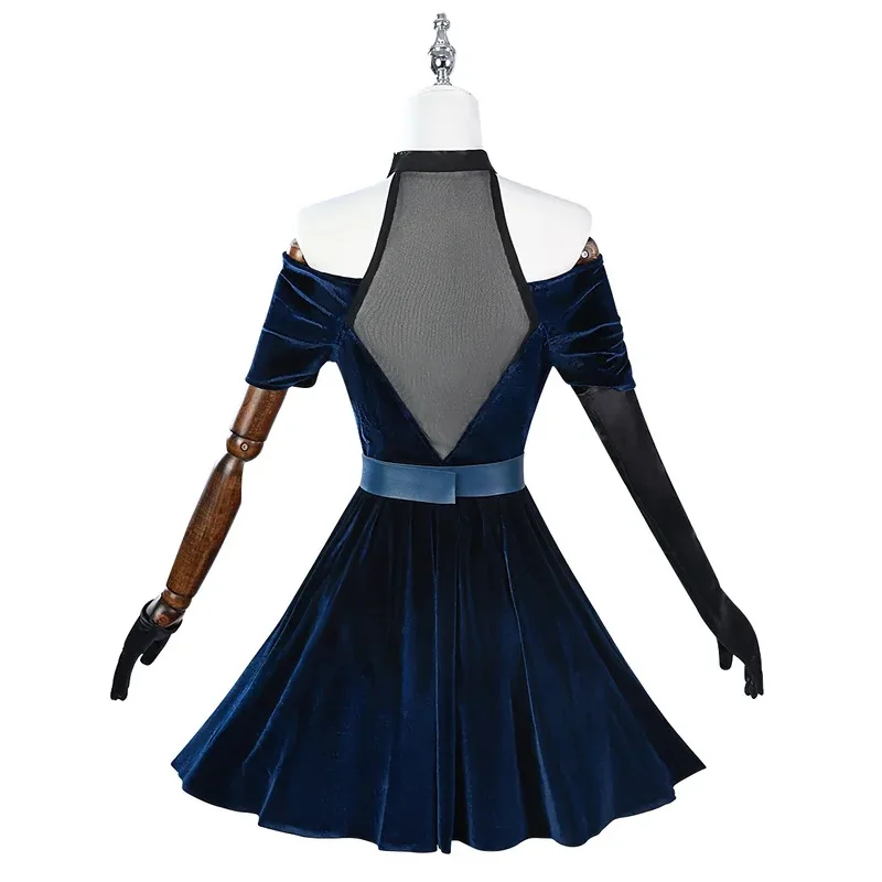 Anime Alien Stage Cosplay Costume Pink Gradient Purple Long Wig Velvet Skirt Mizi Fancy Dark Blue Dress Party Carnival Suitv;6'h
Anime Alien Stage Cosplay Costume Pink Gradient Purple Long Wig Velvet Skirt Mizi Fancy Dark Blue Dress Party Carnival Suitv;6'h