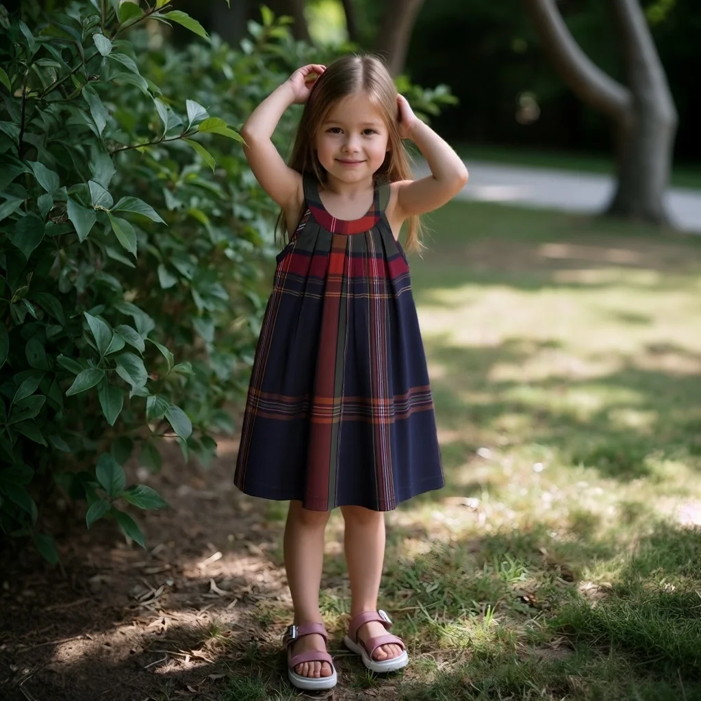 New Casual Baby Girls Summer Dresses Kids Sleeveless Cute Plaid Englang Style Fashion O-neck A-line Princess Dresses for Girls
New Casual Baby Girls Summer Dresses Kids Sleeveless Cute Plaid Englang Style Fashion O-neck A-line Princess Dresses for Girls