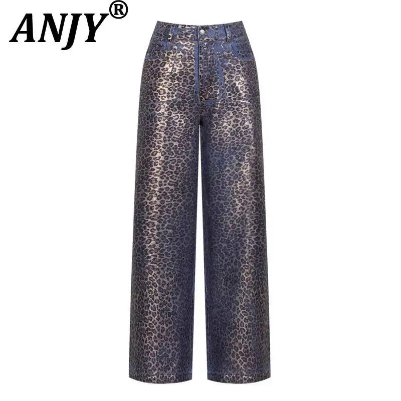 ANJY, осенне-зимние новые женские нишевые стильные джинсовые брюки с градиентным леопардовым принтом, американские уличные прямые трендовые джинсы A15404
ANJY, осенне-зимние новые женские нишевые стильные джинсовые брюки с градиентным леопардовым принтом, американские уличные прямые трендовые джинсы A15404
