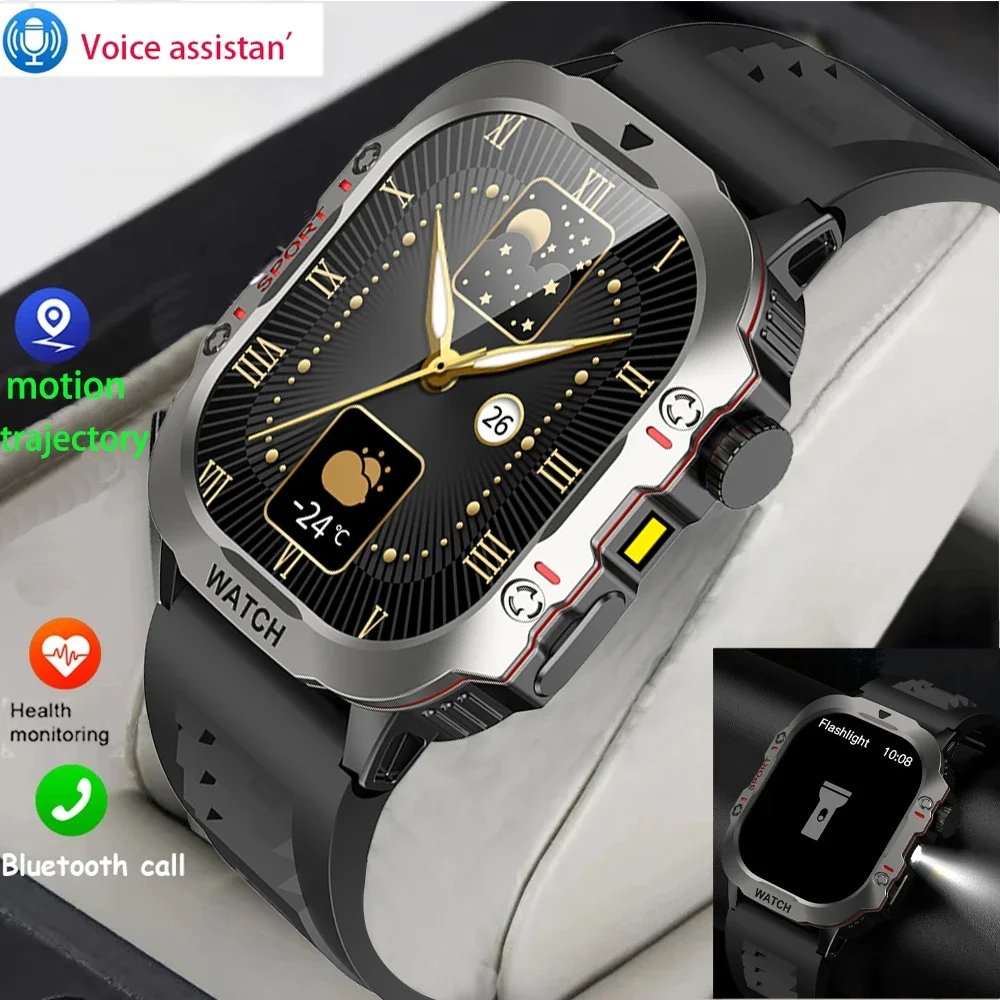 New Smart Watch GPS 2.01 inch 5.2 Bluetooth LED Flashlight Multi Outdoors sport Mode Health Monitoring Waterproof Smart Watch
New Smart Watch GPS 2.01 inch 5.2 Bluetooth LED Flashlight Multi Outdoors sport Mode Health Monitoring Waterproof Smart Watch