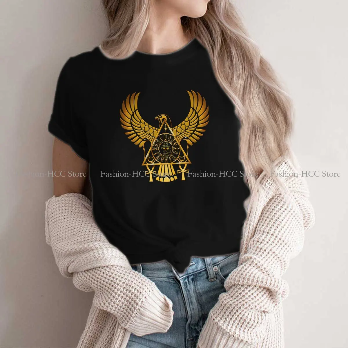 Horus Style Polyester TShirt Ancient Egypt Culture Top Quality Creative Graphic T Shirt Short Sleeve
Horus Style Polyester TShirt Ancient Egypt Culture Top Quality Creative Graphic T Shirt Short Sleeve