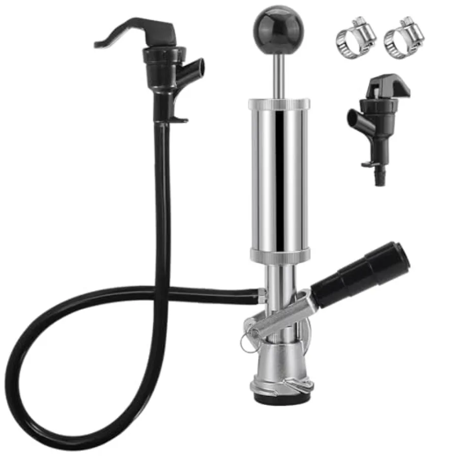 4" Beer Tap Keg Tap Pump - American D System Beer Keg Pump for US Sankey Keg, Party Hand Pump Picnic Tap with 2 Beer Faucet and
4" Beer Tap Keg Tap Pump - American D System Beer Keg Pump for US Sankey Keg, Party Hand Pump Picnic Tap with 2 Beer Faucet and