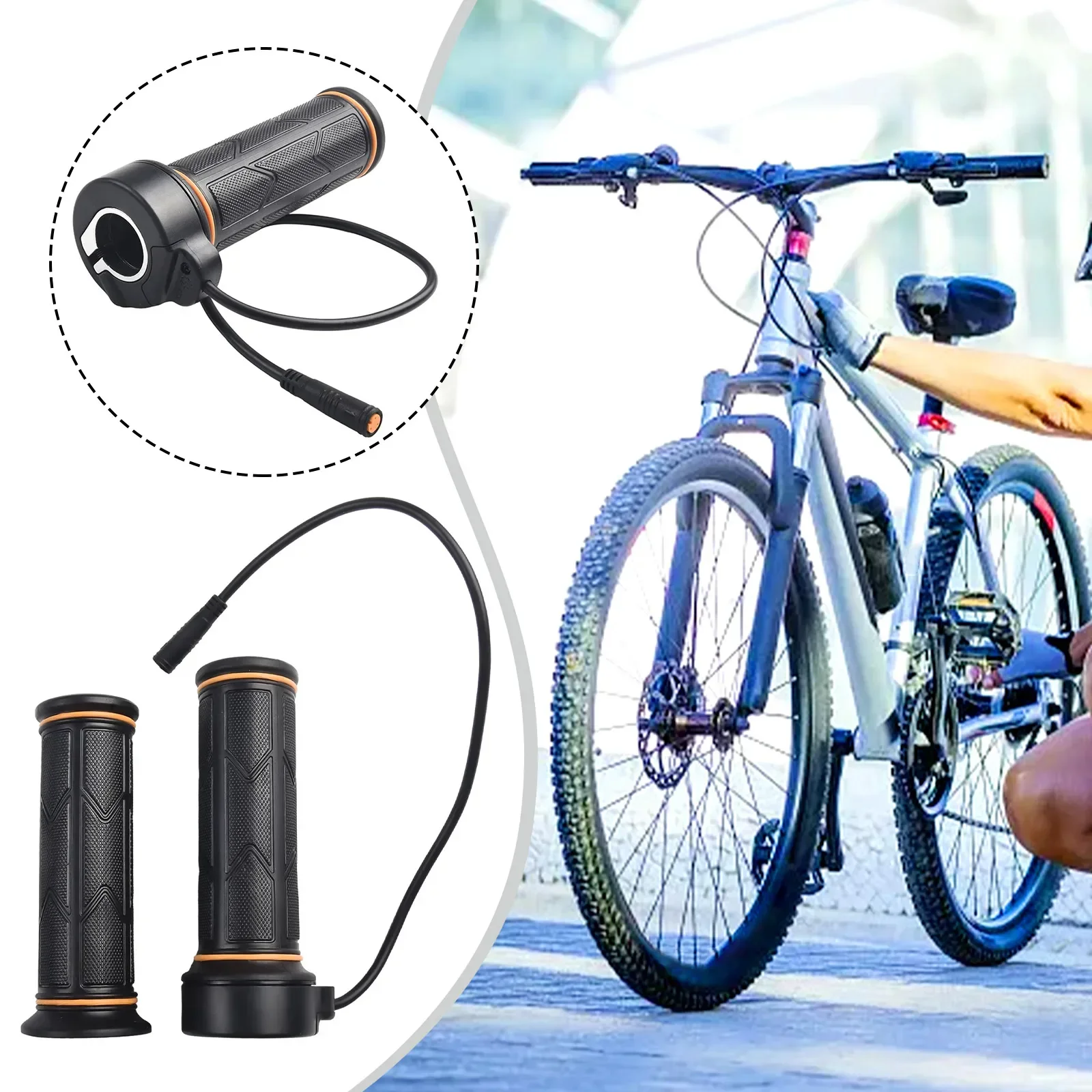 New Quality Practical Throttle Full-Twist HD 12V-72V Mid-motor Mid-mounted Waterproof 192X For Bafang Full-Twist
New Quality Practical Throttle Full-Twist HD 12V-72V Mid-motor Mid-mounted Waterproof 192X For Bafang Full-Twist