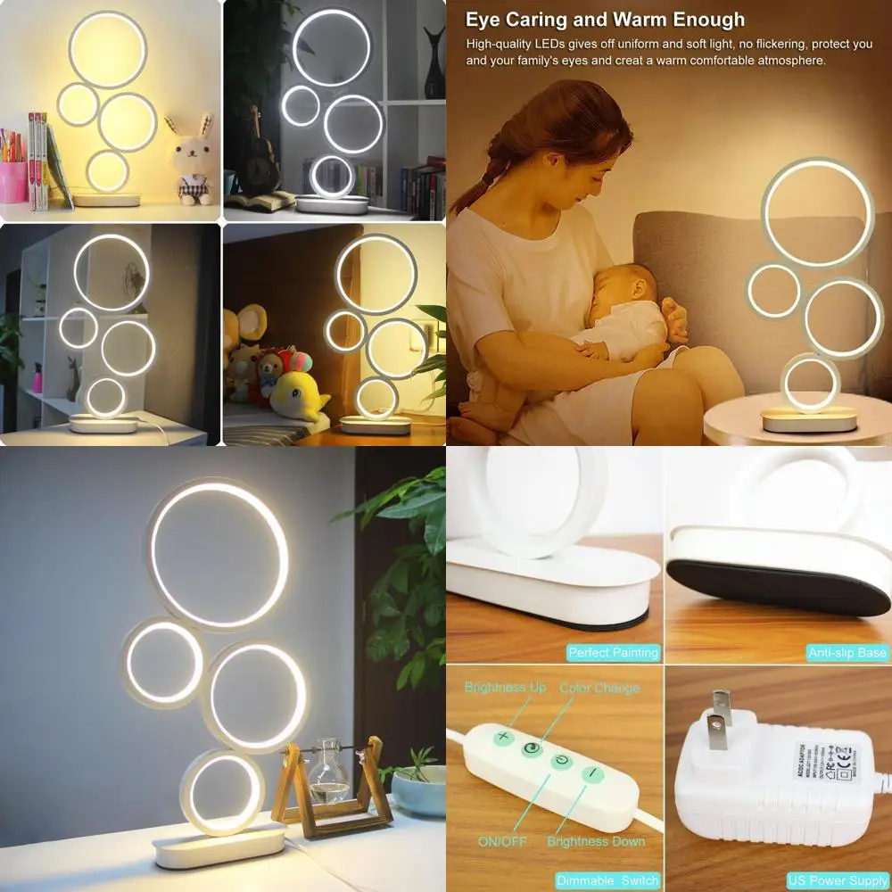 18W Adjustable LED Nightstand Lamp - 3 Color Desk Light for Reading, Living Room, Bedroom, and Office
18W Adjustable LED Nightstand Lamp - 3 Color Desk Light for Reading, Living Room, Bedroom, and Office