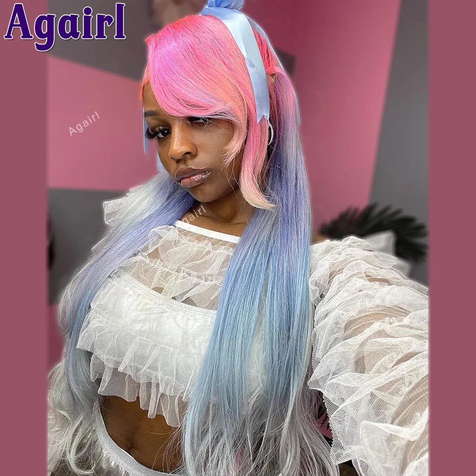 32 Inch Ombre Pink Grey 200 Density Straight 13x4 13x6 Lace Front Human Hair Wigs Pre Plucked Peruvian 6x4 5x5 Lace Closure Wigs
32 Inch Ombre Pink Grey 200 Density Straight 13x4 13x6 Lace Front Human Hair Wigs Pre Plucked Peruvian 6x4 5x5 Lace Closure Wigs