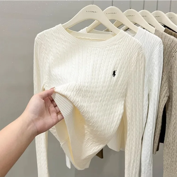 Мягкий свитер в японском и корейском стиле для женщин, осень и зима, ленивый и элитный, новый вязаный топ с вышивкой,
Мягкий свитер в японском и корейском стиле для женщин, осень и зима, ленивый и элитный, новый вязаный топ с вышивкой,