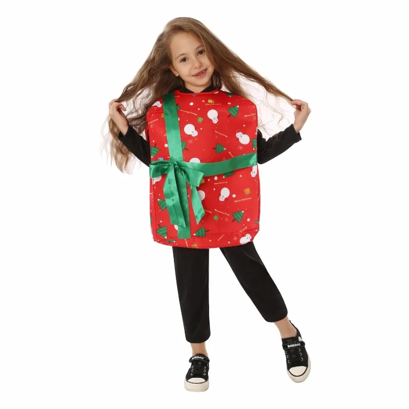 2024 New Christmas Children's Costumes Christmas Snowman Gift Box Costumes Christmas Dress Up Party Holiday Performance Costumes
2024 New Christmas Children's Costumes Christmas Snowman Gift Box Costumes Christmas Dress Up Party Holiday Performance Costumes