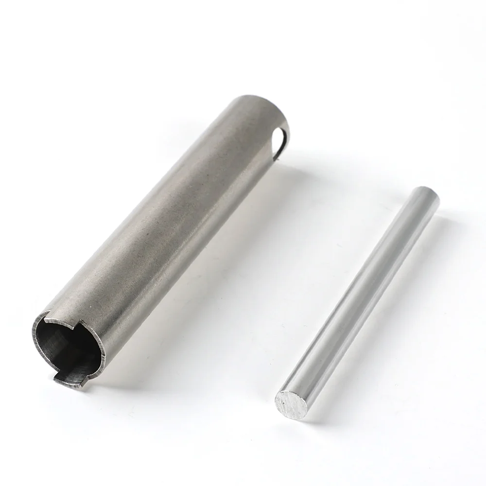 Handle-equipped valve core retainer removal tool, suitable for replacing parts of 1224, 1234 and 1248 faucets and bathtubs.
Handle-equipped valve core retainer removal tool, suitable for replacing parts of 1224, 1234 and 1248 faucets and bathtubs.