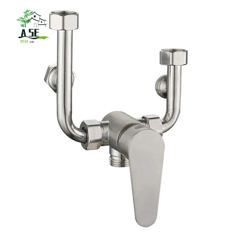 A05E-304 Stainless Steel Electric Water Heater Mixing Valve Bathroom Shower Hot Cold Water Faucet Fittings U-Valve Switch
A05E-304 Stainless Steel Electric Water Heater Mixing Valve Bathroom Shower Hot Cold Water Faucet Fittings U-Valve Switch