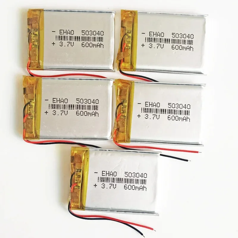 5 шт. 3,7 В 600 мАч литий-полимерная аккумуляторная батарея LiPo 503040 для Mp3 GPS PSP Bluetooth-рекордер динамик электронная часть
5 шт. 3,7 В 600 мАч литий-полимерная аккумуляторная батарея LiPo 503040 для Mp3 GPS PSP Bluetooth-рекордер динамик электронная часть