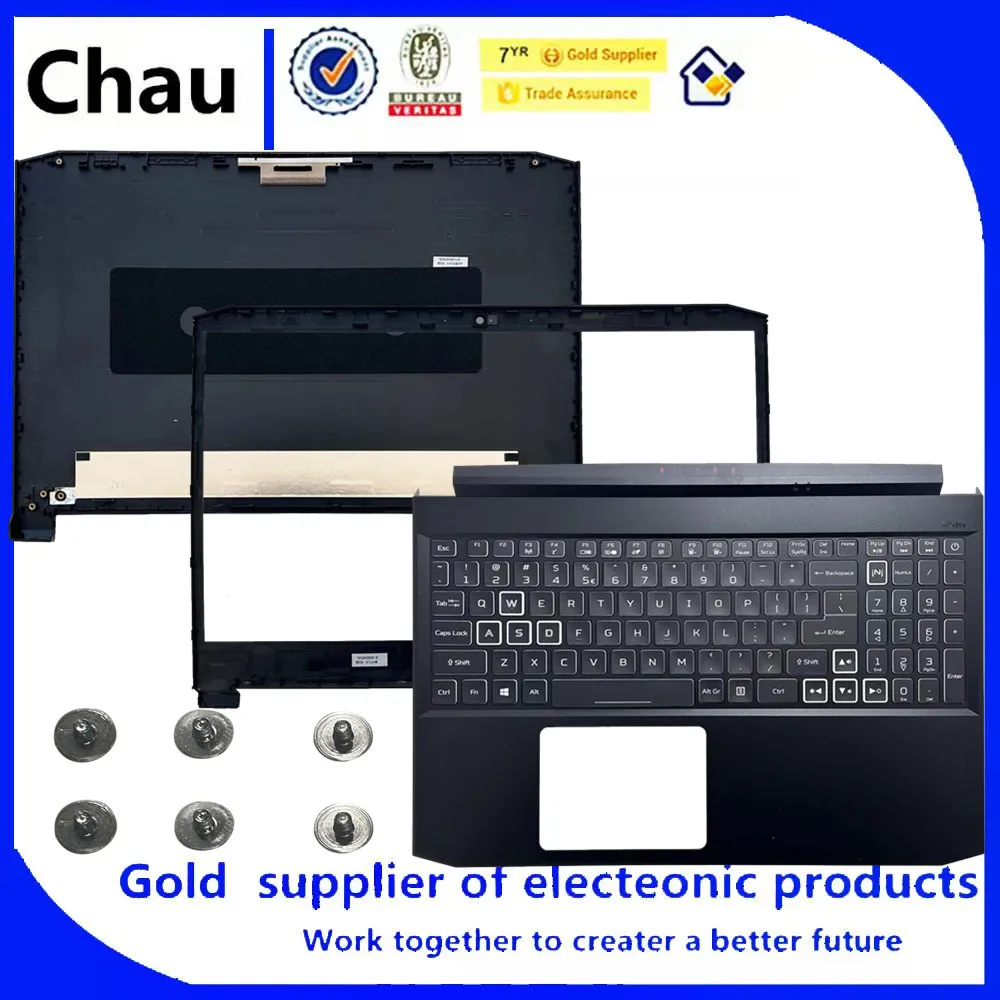 New For Chau Nitro 5 AN515-55 AN515-44 Laptop LCD Back Cover / Front Bezel cover /Palmrest with keyboard 
New For Chau Nitro 5 AN515-55 AN515-44 Laptop LCD Back Cover / Front Bezel cover /Palmrest with keyboard