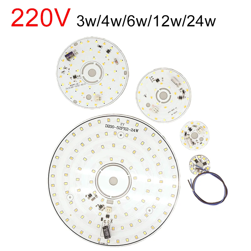 3 colors Drive-free Tricolor LED Lamp Chip Indoor Chandelier Circular Lamp Panel Light Source Patch Ceiling Transformation
3 colors Drive-free Tricolor LED Lamp Chip Indoor Chandelier Circular Lamp Panel Light Source Patch Ceiling Transformation