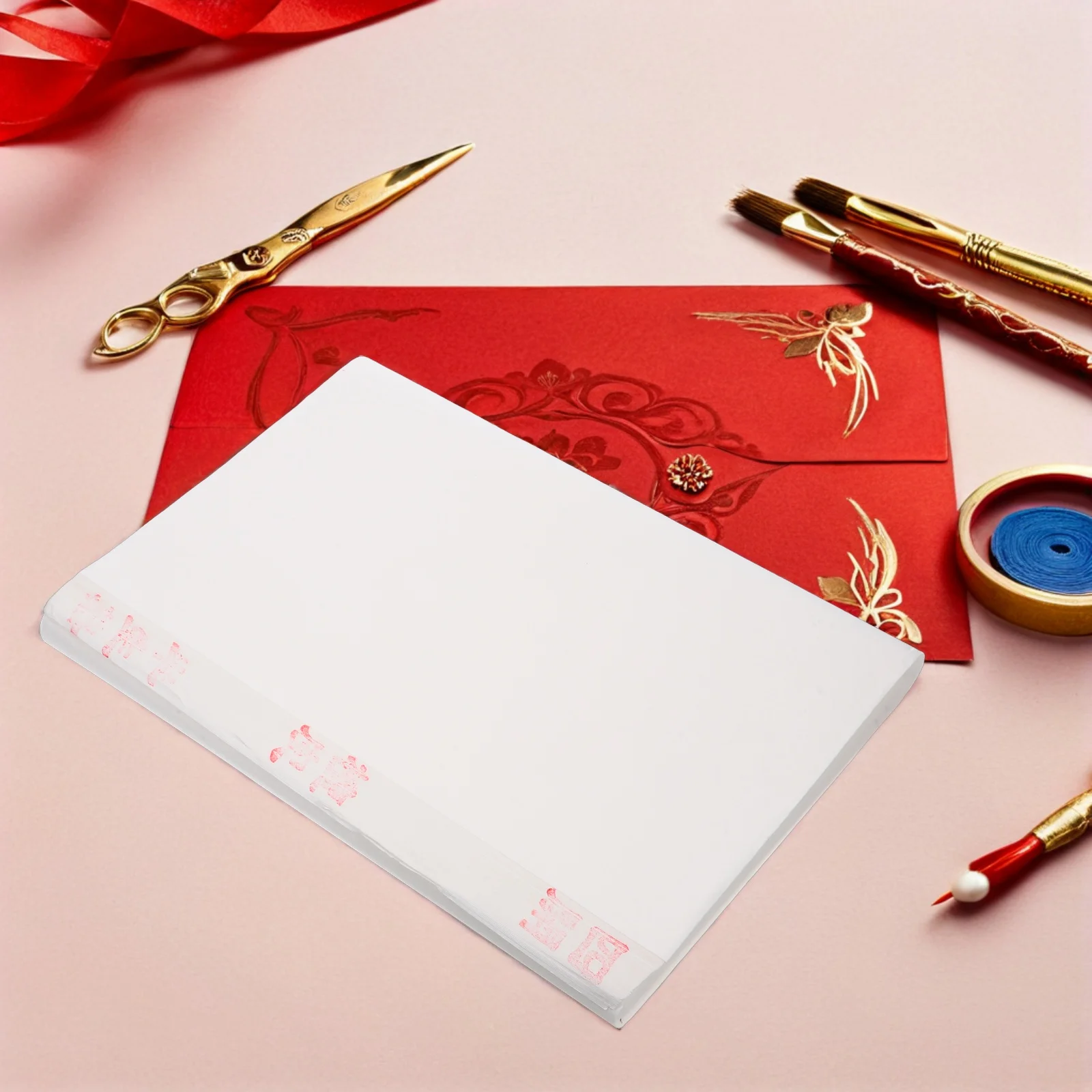 100pcs Calligraphy Xuan Paper Chinese Brush Rice Paper for Painting Ink Writing Practice Art Supplies Fine for Calligraphy 
100pcs Calligraphy Xuan Paper Chinese Brush Rice Paper for Painting Ink Writing Practice Art Supplies Fine for Calligraphy