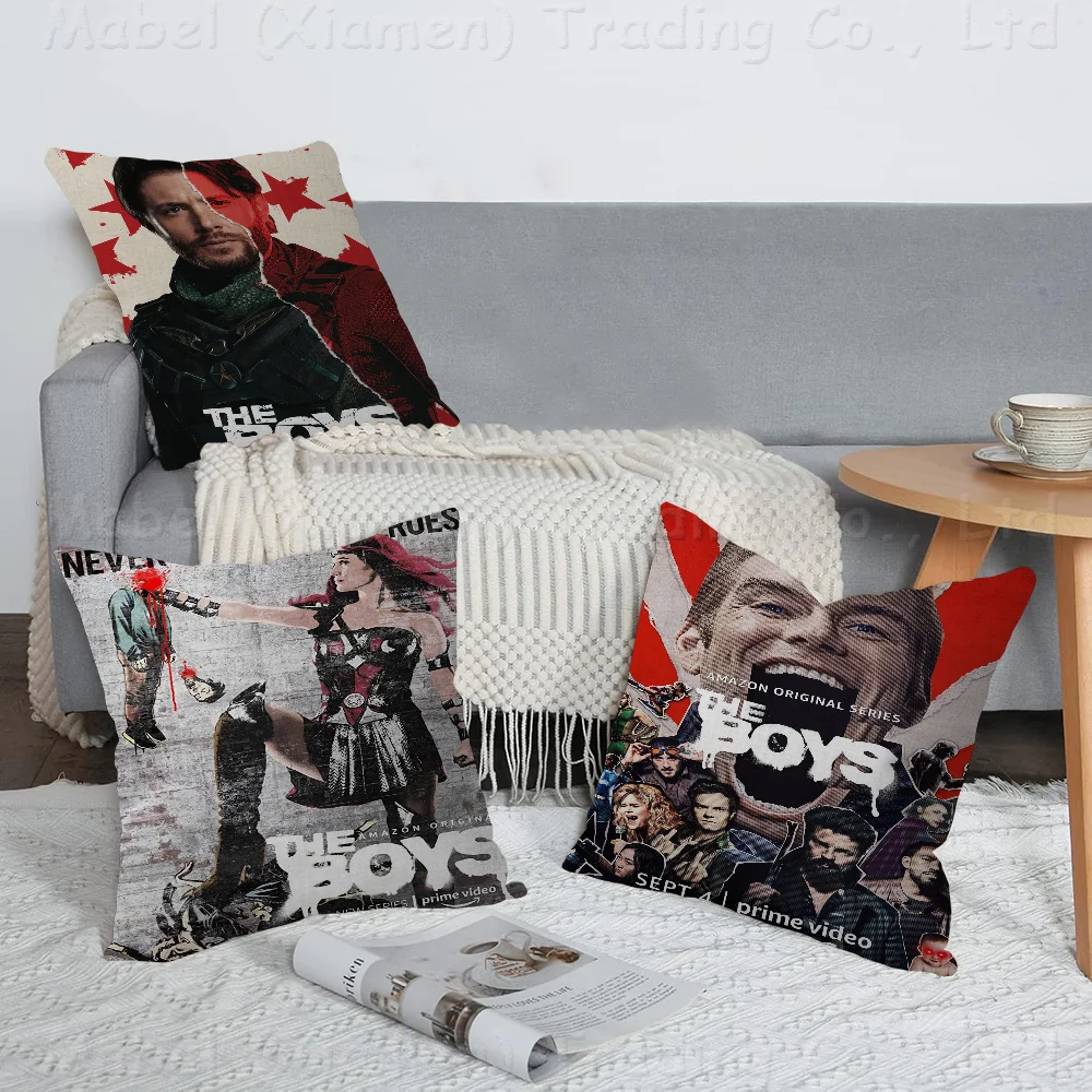 The Boys Anime Pillow Covers Cartoon Sofa Decorative Home Double-sided Printing Short Plush Cute Cushion Cover
The Boys Anime Pillow Covers Cartoon Sofa Decorative Home Double-sided Printing Short Plush Cute Cushion Cover
