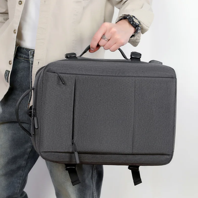 Business backpack men's travel bag high-end men's double back commuting to work large-capacity men's computer bag
Business backpack men's travel bag high-end men's double back commuting to work large-capacity men's computer bag