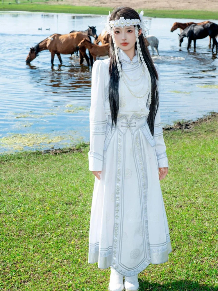 2026 New Mongolian Princess Travel Photography Ethnic Minority Tibetan Photography Clothing Traditional Mongolian Princess Style
2026 New Mongolian Princess Travel Photography Ethnic Minority Tibetan Photography Clothing Traditional Mongolian Princess Style