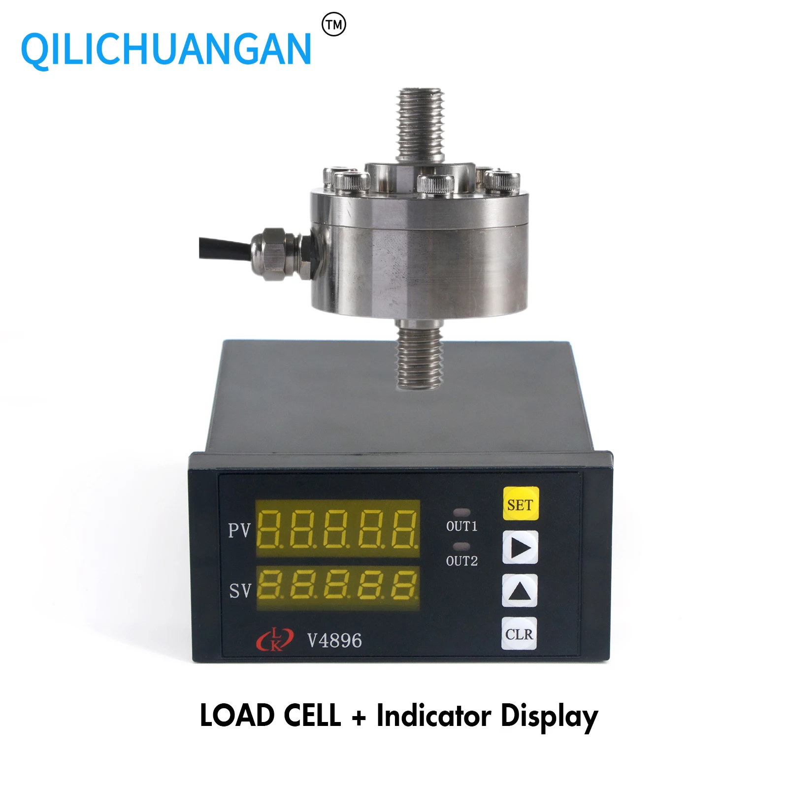 Load Cell Bellows Type + Indicator display,Test Tension and Compression Force Weight Pressure Sensor for Scale
Load Cell Bellows Type + Indicator display,Test Tension and Compression Force Weight Pressure Sensor for Scale
