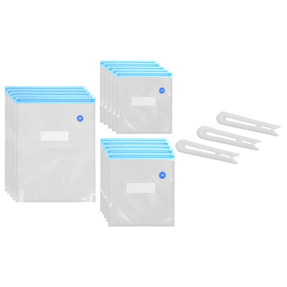 1 set Vacuum Sealer Bags 36X26 28X26 22X21 Reusable Food Storage Fresh Keeping Zipper Bag Set Kitchen Preservation
1 set Vacuum Sealer Bags 36X26 28X26 22X21 Reusable Food Storage Fresh Keeping Zipper Bag Set Kitchen Preservation