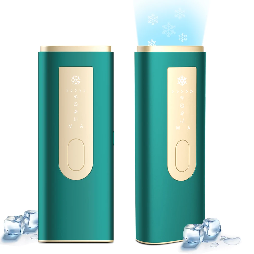 New Arrival Home Use Personal Care Painless Epilator Device Ice Cool IPL Hair Laser Removal for Woman
New Arrival Home Use Personal Care Painless Epilator Device Ice Cool IPL Hair Laser Removal for Woman