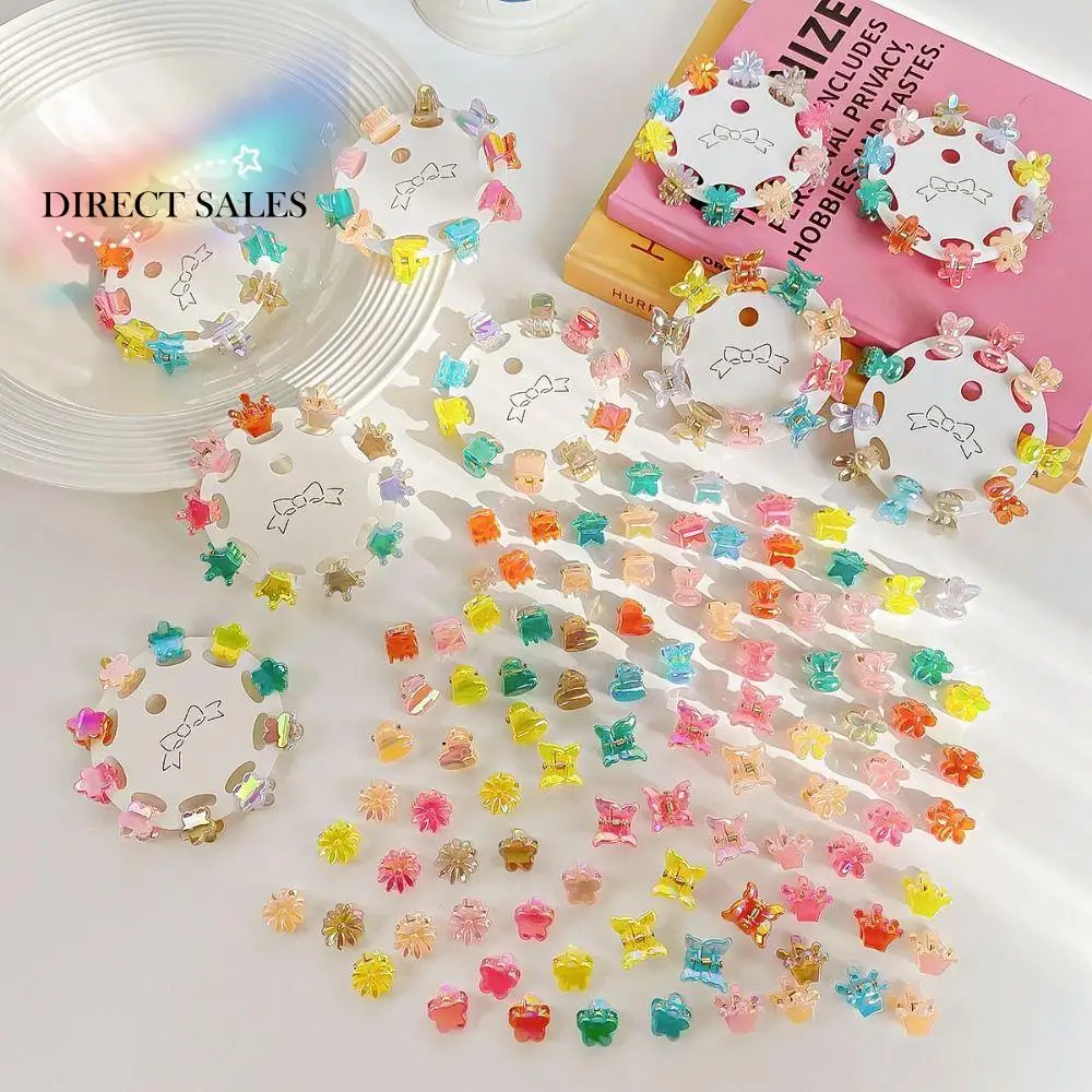 Hair Accessories Mini Hair Claw Hair Clip Transparent Star Hair Crab Clip Barrettes Candy Color Flower Mini Hair Claw Headdress
Hair Accessories Mini Hair Claw Hair Clip Transparent Star Hair Crab Clip Barrettes Candy Color Flower Mini Hair Claw Headdress