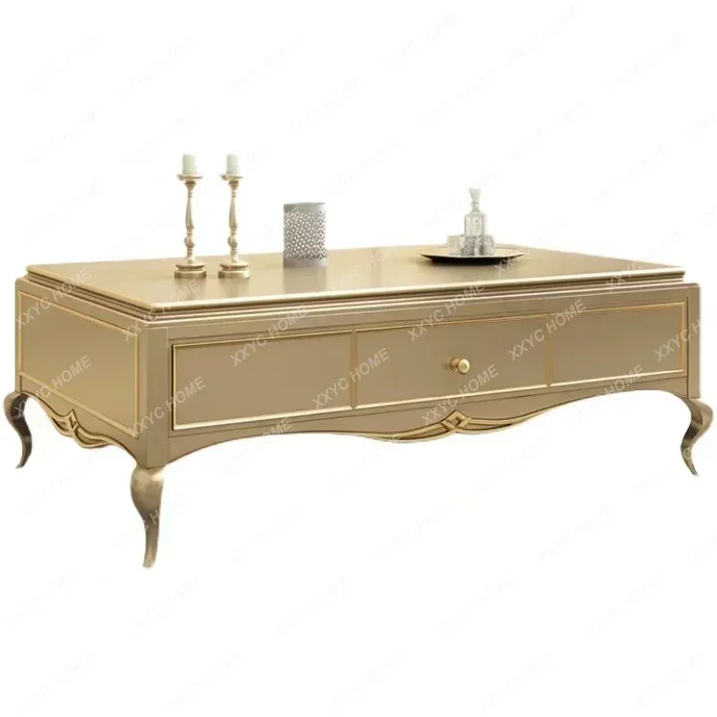 #coffee table, all solid wood TV cabinet corner combination living room long table tea French furniture
#coffee table, all solid wood TV cabinet corner combination living room long table tea French furniture