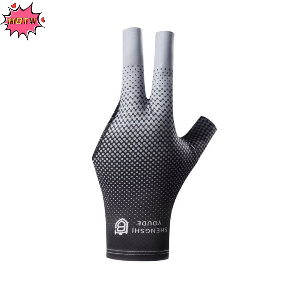 1Pc Elastic Billiards Glove Breathable Non Slip Three-Finger Glove Wear-resistant Snooker Billiard Glove Billiard Accessories
1Pc Elastic Billiards Glove Breathable Non Slip Three-Finger Glove Wear-resistant Snooker Billiard Glove Billiard Accessories