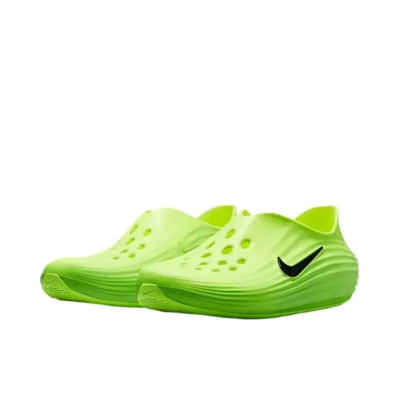 Nike ReactX Rejuven8, мужские и женские тапочки, зеленые флуоресцентные, желтые, черные туфли со стременами на среднем каблуке, пещерные туфли, сандалии HV5060-300
Nike ReactX Rejuven8, мужские и женские тапочки, зеленые флуоресцентные, желтые, черные туфли со стременами на среднем каблуке, пещерные туфли, сандалии HV5060-300