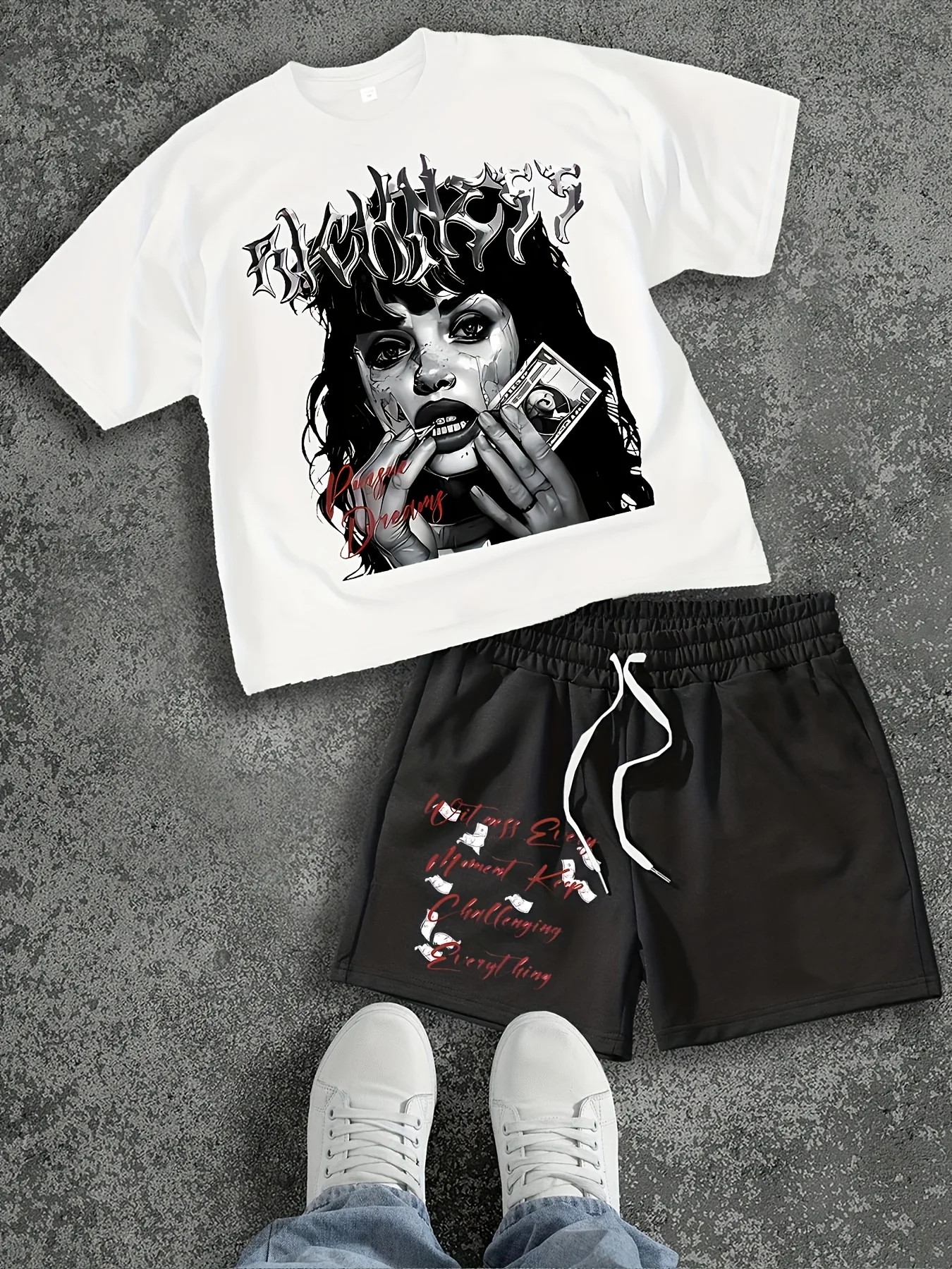 2026 Summer American Men's T-shirt Set for Outdoor Sports, Fashionable Casual Soft Breathable 3D Pattern Printing
2026 Summer American Men's T-shirt Set for Outdoor Sports, Fashionable Casual Soft Breathable 3D Pattern Printing