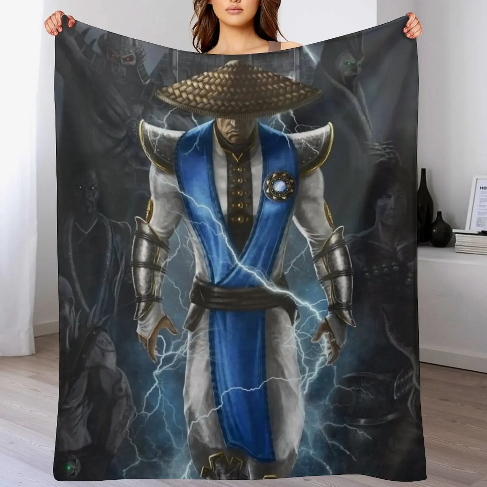 Raiden Mortal Kombat Throw Blanket Cozy Napping Blanket Gift for Mom Dad
Raiden Mortal Kombat Throw Blanket Cozy Napping Blanket Gift for Mom Dad