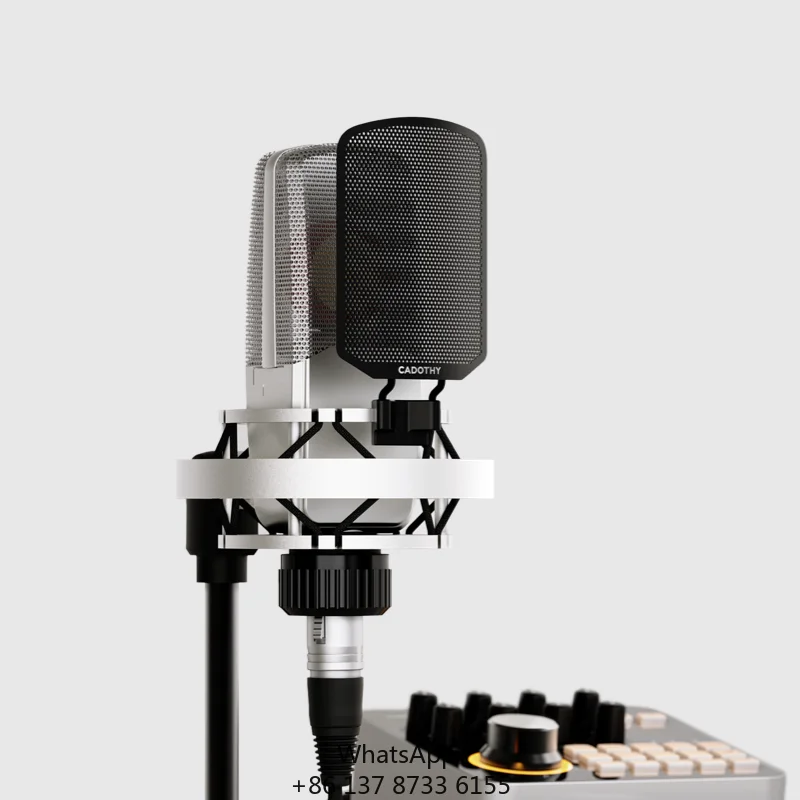 CADOTHY Factory Supply Hot Sale Specially Equipped Condenser Cannon Interface Studio Recording Microphone For SoundCard
CADOTHY Factory Supply Hot Sale Specially Equipped Condenser Cannon Interface Studio Recording Microphone For SoundCard