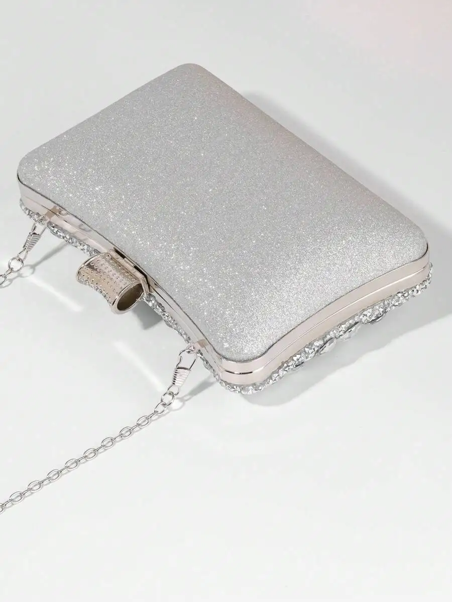 Womens Sparkling Rhinestone Box Clutch Evening Bag For Wedding Party Prom
Womens Sparkling Rhinestone Box Clutch Evening Bag For Wedding Party Prom
